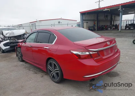 2017 Honda Accord Sport Se из США, поврежденный, VIN 1HGCR2F15HA001862